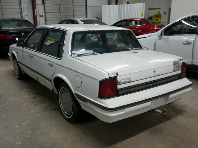 1G3AJ5134HD432344 - 1987 OLDSMOBILE CUTLASS CI WHITE photo 3