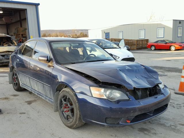 4S3BL616656209429 - 2005 SUBARU LEGACY 2.5 BLUE photo 1