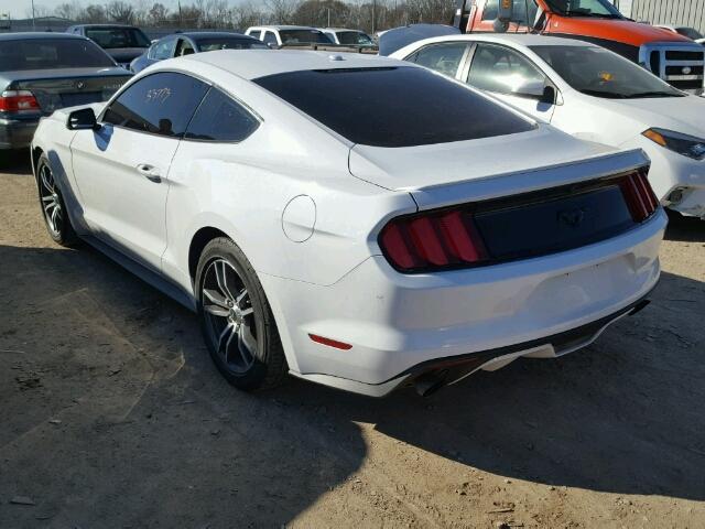 1FA6P8TH6G5324403 - 2016 FORD MUSTANG WHITE photo 3