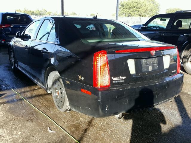 1G6DW67V980132483 - 2008 CADILLAC STS BLACK photo 3