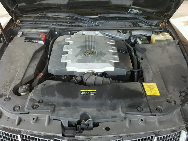 1G6DW67V980132483 - 2008 CADILLAC STS BLACK photo 7