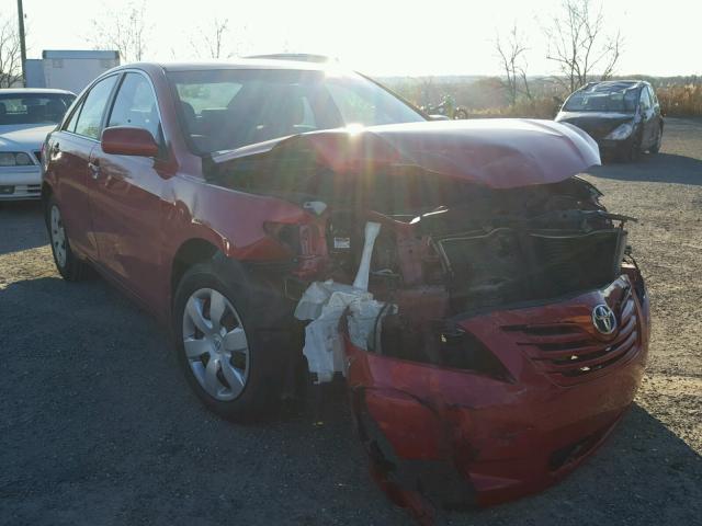 4T1BE46K69U357551 - 2009 TOYOTA CAMRY BASE RED photo 1