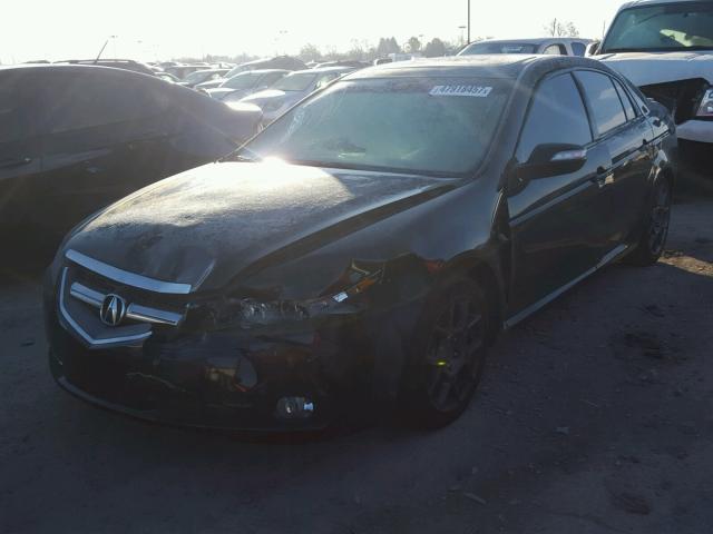 19UUA76548A043337 - 2008 ACURA TL TYPE S BLACK photo 2