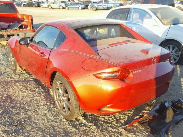 JM1NDAM75H0108374 - 2017 MAZDA MX-5 MIATA RED photo 3