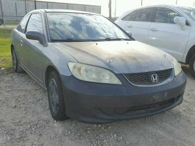 1HGEM22924L055251 - 2004 HONDA CIVIC EX GRAY photo 1