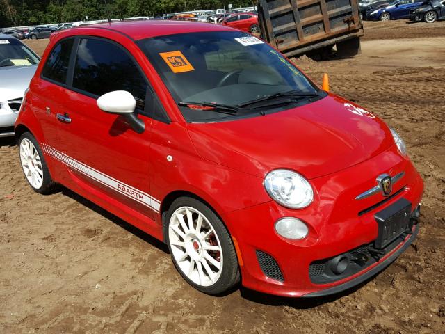 3C3CFFFH5FT507665 - 2015 FIAT 500 ABARTH RED photo 1