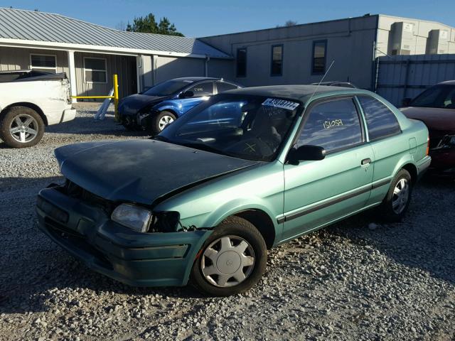 JT2AC52L2T0156800 - 1996 TOYOTA TERCEL STD GREEN photo 2