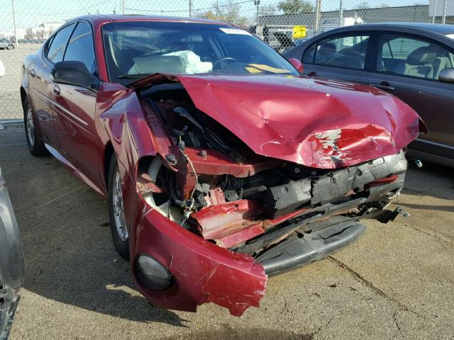 2G2WS522841342052 - 2004 PONTIAC GRAND PRIX MAROON photo 1