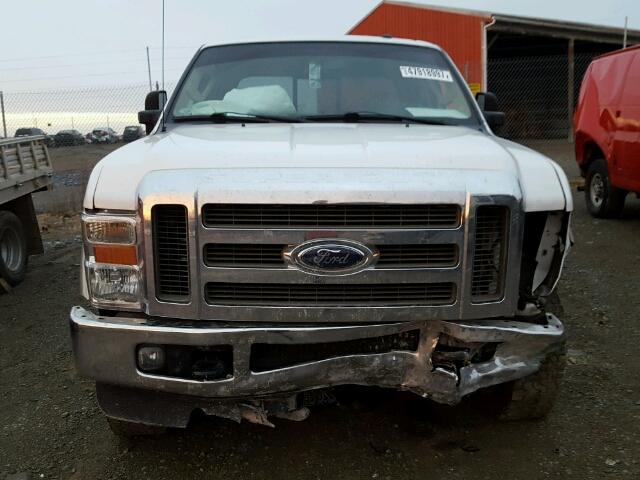 1FTWW3BR0AEA52061 - 2010 FORD F350 SUPER BROWN photo 9