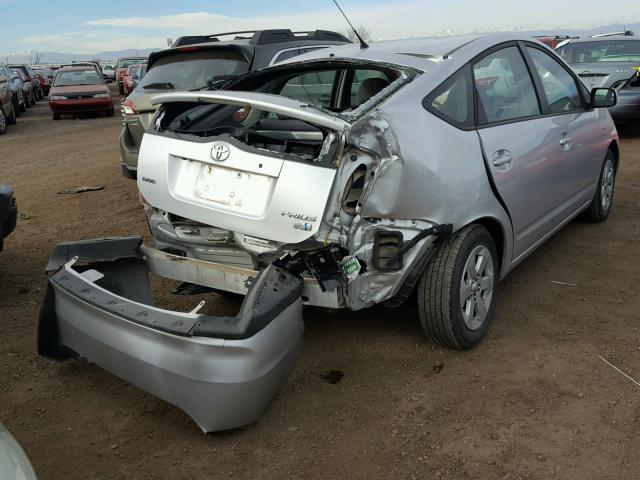 JTDKB20U697879199 - 2009 TOYOTA PRIUS SILVER photo 4