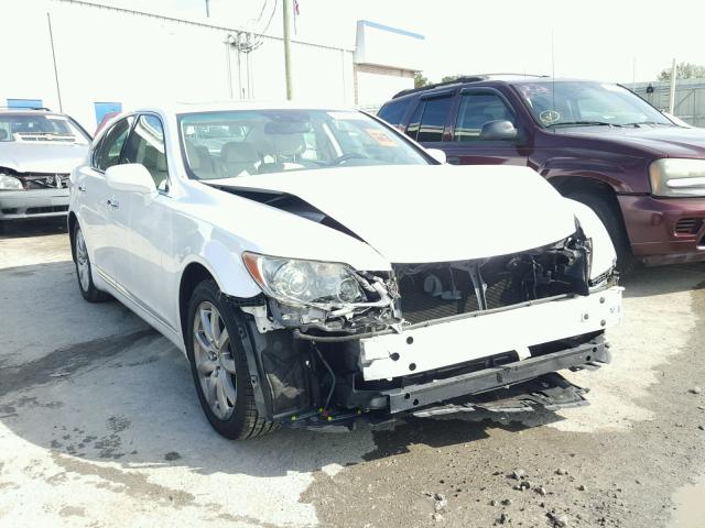 JTHBL46F095090557 - 2009 LEXUS LS 460 WHITE photo 1