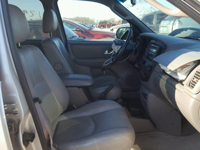 4F2CU08172KM54249 - 2002 MAZDA TRIBUTE LX SILVER photo 5