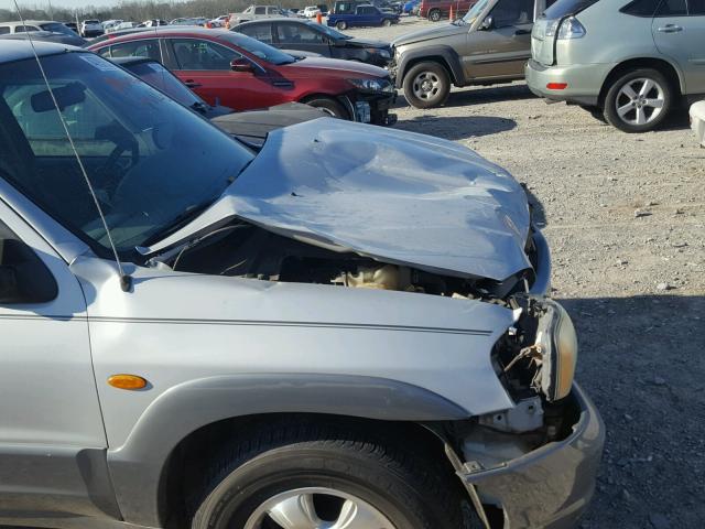 4F2CU08172KM54249 - 2002 MAZDA TRIBUTE LX SILVER photo 9