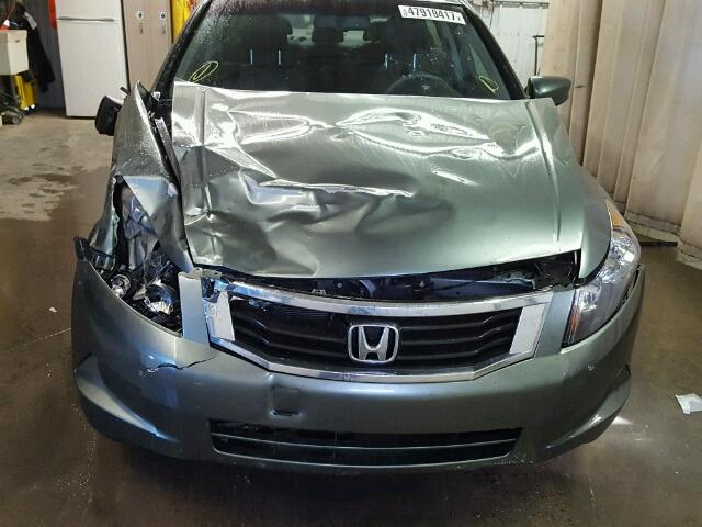 1HGCP2F84AA168724 - 2010 HONDA ACCORD EXL GREEN photo 9