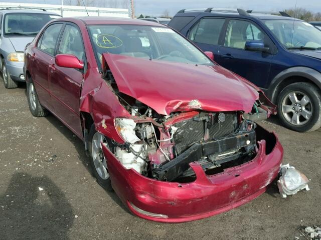 2T1BR32E96C569307 - 2006 TOYOTA COROLLA CE RED photo 1