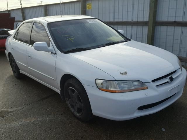 1HGCG1657XA000911 - 1999 HONDA ACCORD EX WHITE photo 1