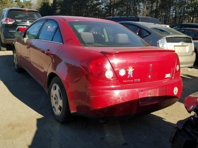 1G2ZF55B064157045 - 2006 PONTIAC G6 SE RED photo 3