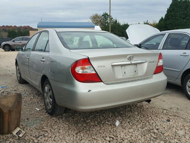 4T1BE32K03U786224 - 2003 TOYOTA CAMRY LE SILVER photo 3