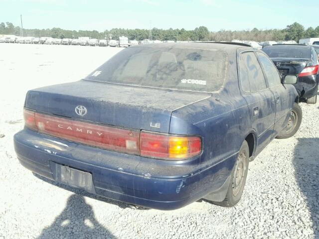 4T1SK12EXRU335074 - 1994 TOYOTA CAMRY LE BLUE photo 4