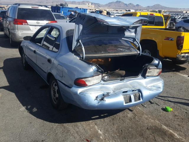 1Y1SK5366PZ035188 - 1993 GEO PRIZM/LSI BLUE photo 3