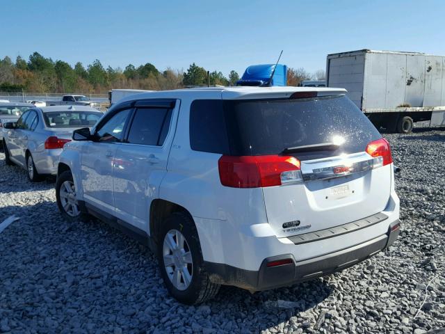 2CTALMEC0B6352810 - 2011 GMC TERRAIN SL WHITE photo 3