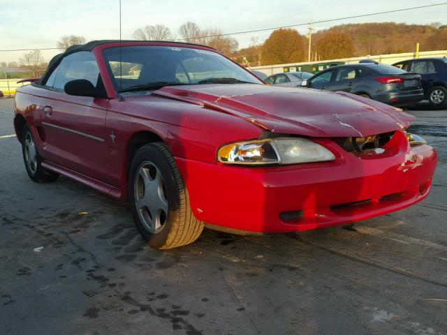 1FALP4444SF258895 - 1995 FORD MUSTANG RED photo 1