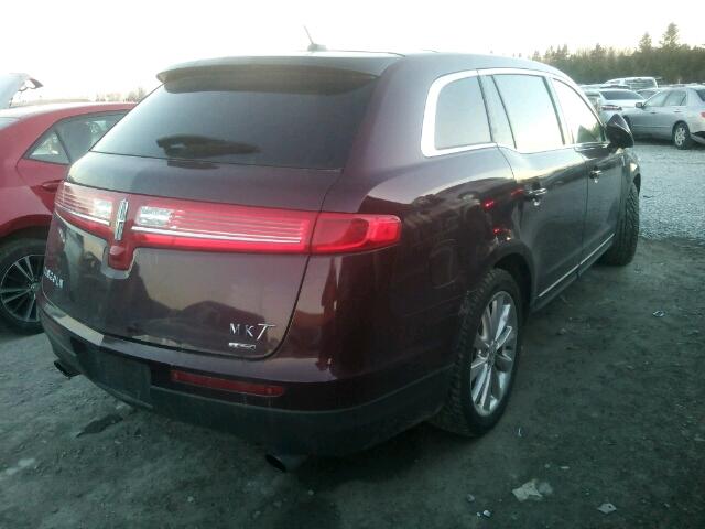 2LMHJ5AT7BBJ51523 - 2011 LINCOLN MKT BURGUNDY photo 4