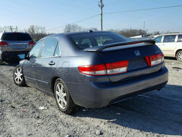 1HGCM66534A033826 - 2004 HONDA ACCORD EX CHARCOAL photo 3