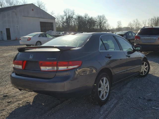 1HGCM66534A033826 - 2004 HONDA ACCORD EX CHARCOAL photo 4