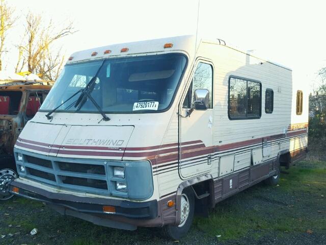 1GDJP37W4F3502069 - 1985 GMC MOTOR HOME BEIGE photo 2