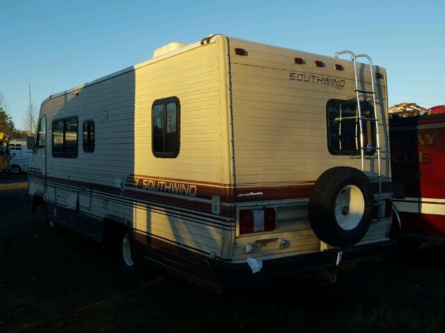 1GDJP37W4F3502069 - 1985 GMC MOTOR HOME BEIGE photo 3