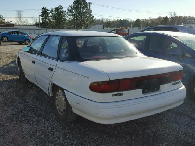 1MELM5345PA650037 - 1993 MERCURY SABLE LS WHITE photo 3