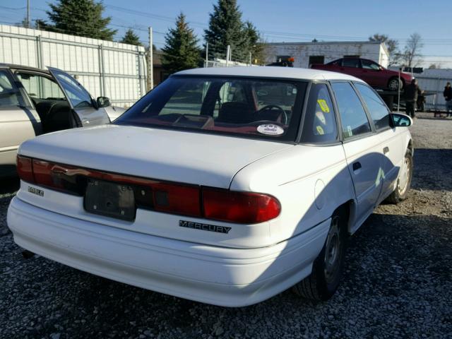 1MELM5345PA650037 - 1993 MERCURY SABLE LS WHITE photo 4