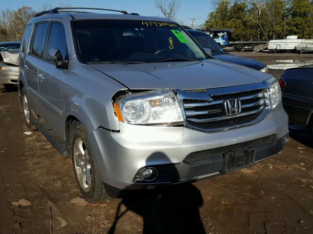 5FNYF4H73CB036541 - 2012 HONDA PILOT EXLN SILVER photo 1