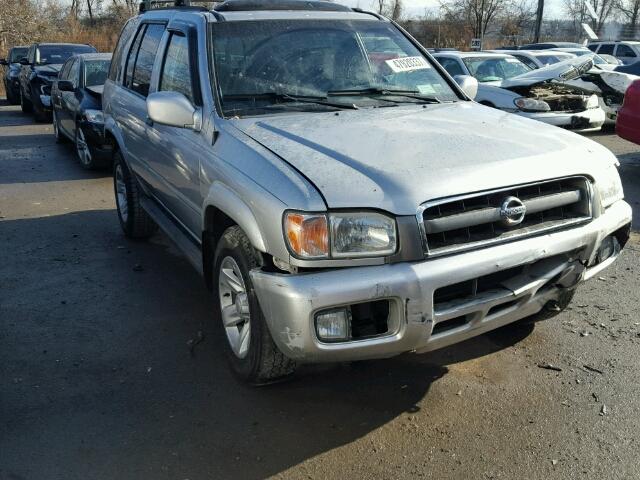 JN8DR09Y22W726656 - 2002 NISSAN PATHFINDER GRAY photo 1