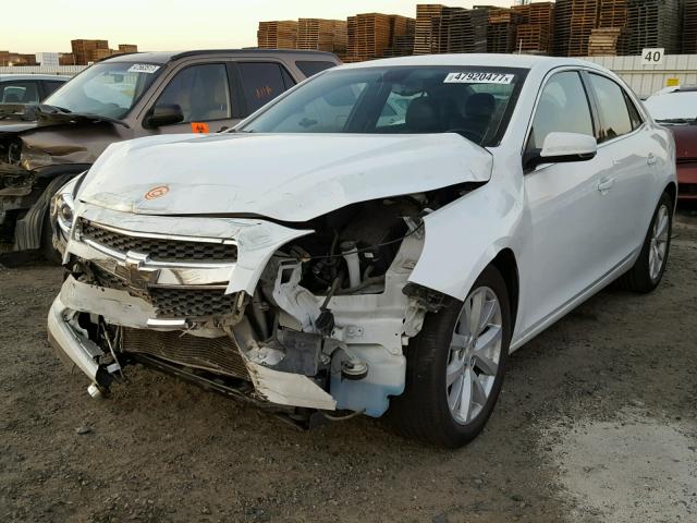 1G11E5SA3DF251311 - 2013 CHEVROLET MALIBU 2LT WHITE photo 2