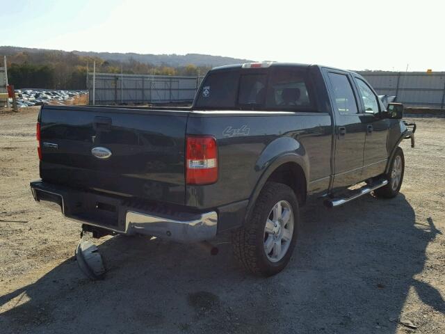 1FTPW14V97FB90817 - 2007 FORD F150 SUPER GREEN photo 4