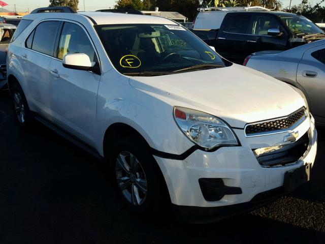 2CNALDEW1A6397917 - 2010 CHEVROLET EQUINOX LT WHITE photo 1