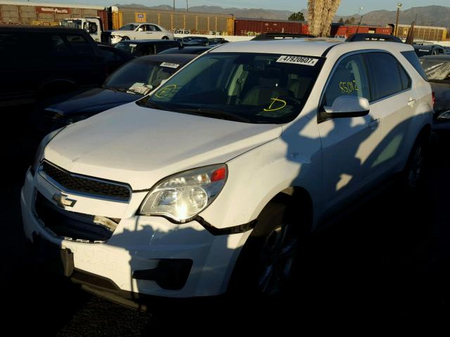 2CNALDEW1A6397917 - 2010 CHEVROLET EQUINOX LT WHITE photo 2