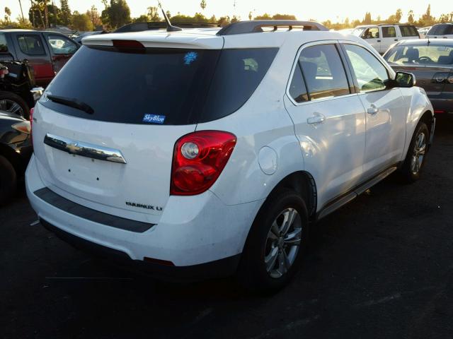 2CNALDEW1A6397917 - 2010 CHEVROLET EQUINOX LT WHITE photo 4