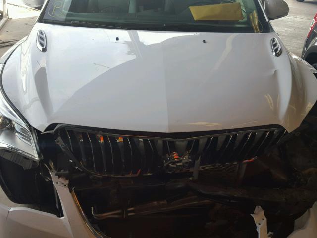 5GAKRBKD1HJ124330 - 2017 BUICK ENCLAVE WHITE photo 7