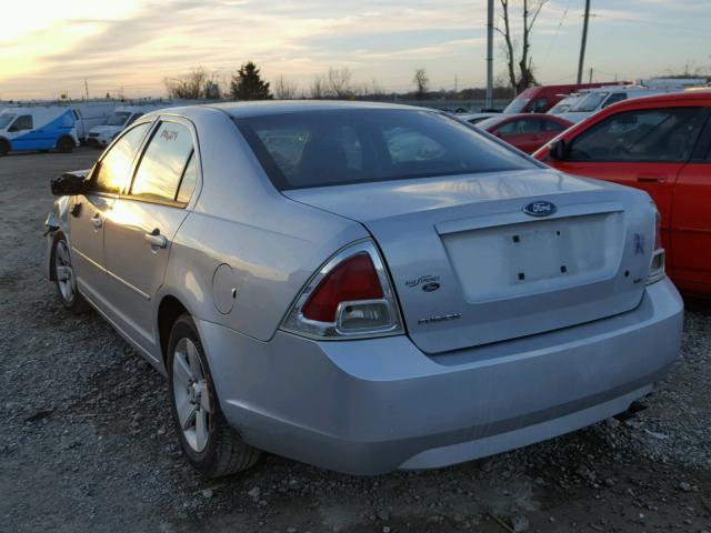 3FAFP07Z56R157788 - 2006 FORD FUSION SE SILVER photo 3