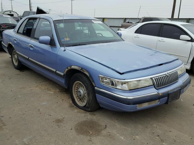 2MELM75W0RX606712 - 1994 MERCURY GRAND MARQ BLUE photo 1