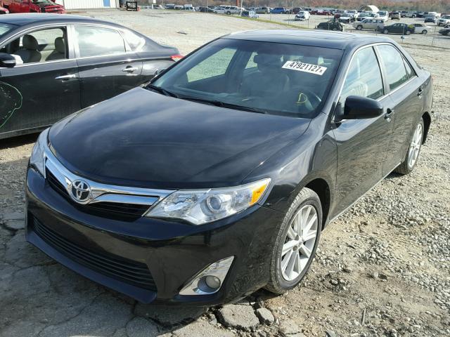 4T1BF1FK0DU219461 - 2013 TOYOTA CAMRY L BLACK photo 2