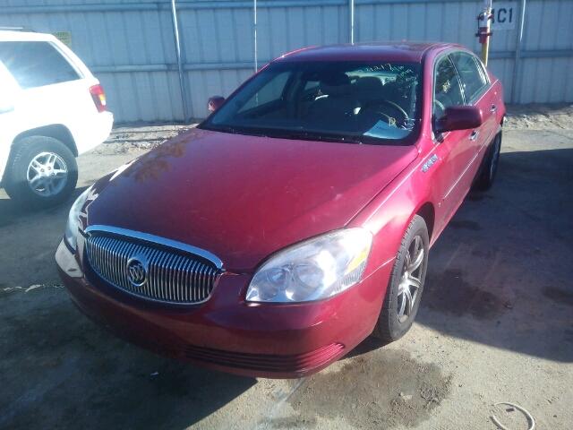 1G4HD57M19U145983 - 2009 BUICK LUCERNE CX RED photo 2