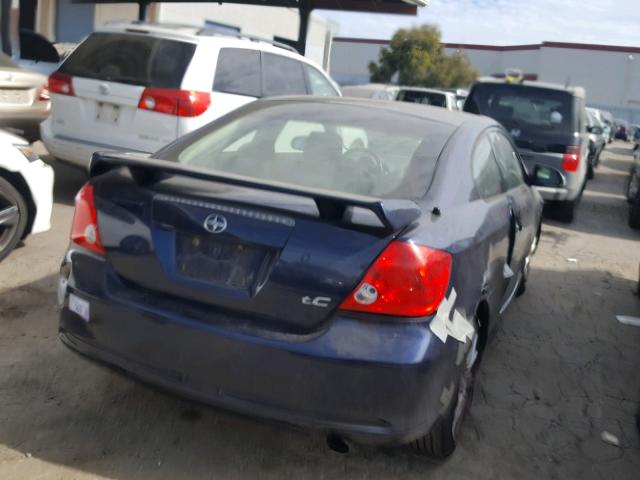 JTKDE177070219698 - 2007 TOYOTA SCION TC 蓝色 照片 4