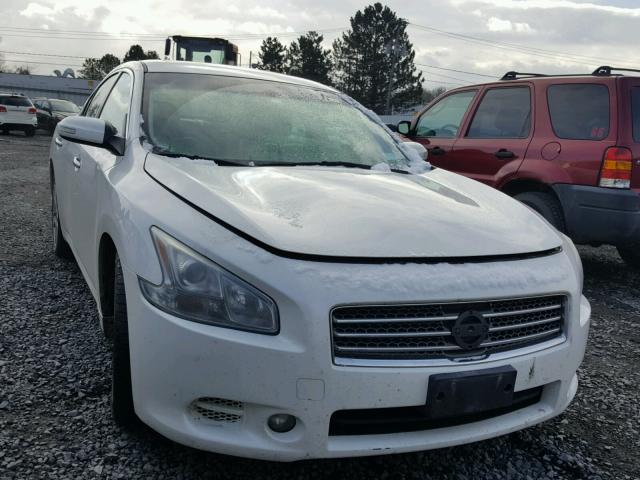 1N4AA5AP2AC874429 - 2010 NISSAN MAXIMA S WHITE photo 1