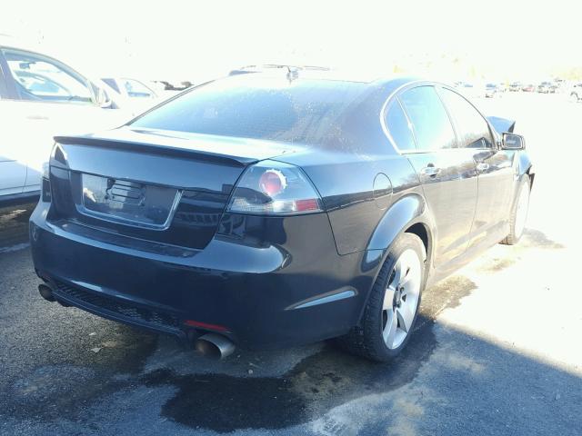 6G2EC57Y29L190408 - 2009 PONTIAC G8 GT BLACK photo 4