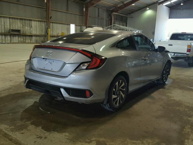 2HGFC4B05GH306608 - 2016 HONDA CIVIC LX SILVER photo 4