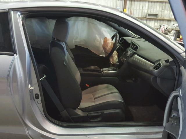 2HGFC4B05GH306608 - 2016 HONDA CIVIC LX Plata foto 5